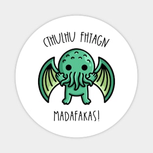 Unleashing Chaos: Cthulhu's Dark Awakening Magnet